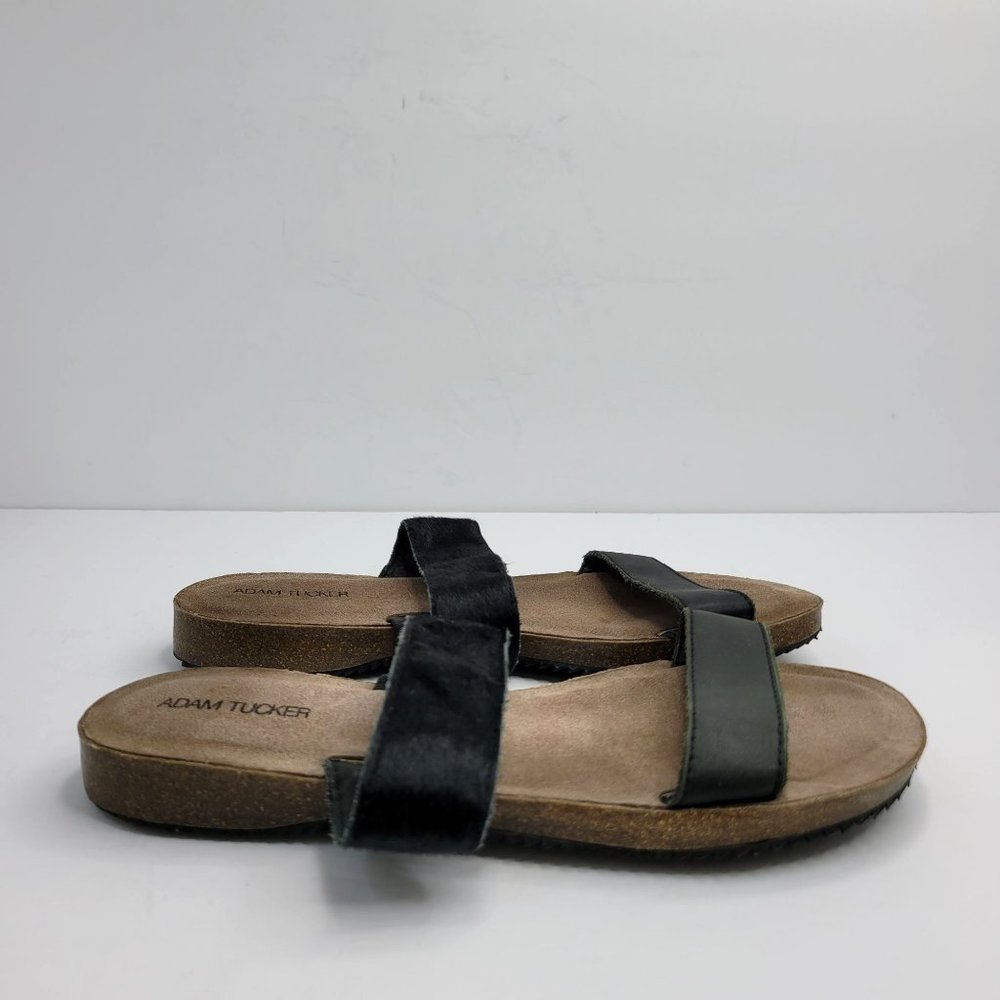 Adam Tucker Women's Sandals Black/Brown K211160 US Size 8.5M